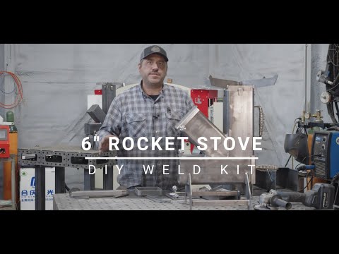 6 inch Rocket Stove DIY