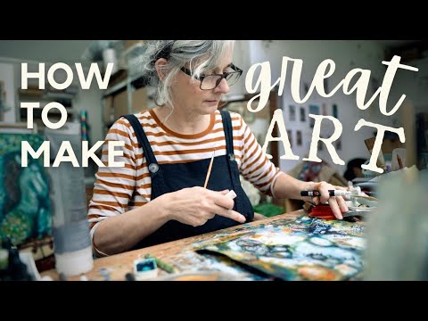 How to ACTUALLY make GREAT ART! ✨ Paint with Me ~ start to finish | Suitable for all levels
