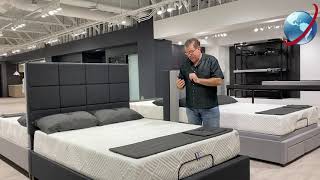 E255 Adjustable Bed Base by Malouf Structures - Product Feature Overview