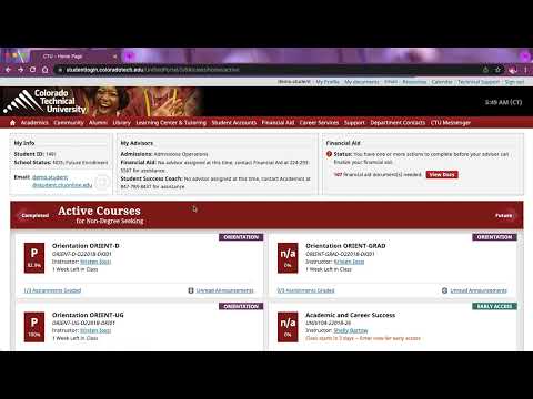 Ctu Course Catalog