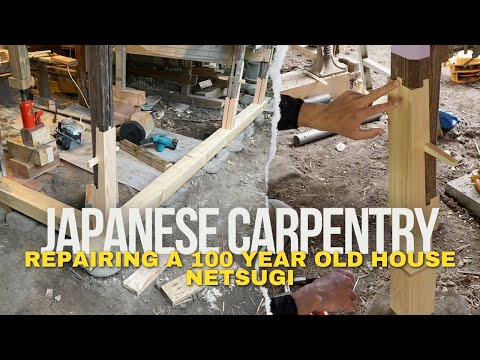 Repairing a 100 Year Old Japanese House - Traditional Japanese Carpentry