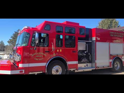 New Firetruck. Spartan/Gladiator. Full Response Engine. Enclosed pump cab