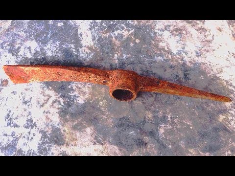 Antique Axe Restoration - Restoration Axe old - Restoration Ax Tool Agriculture