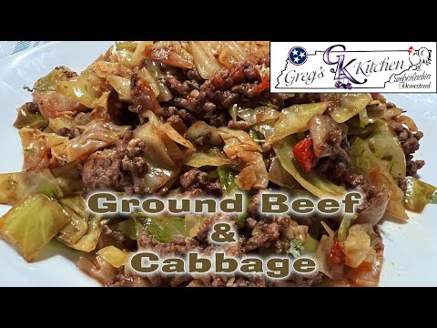 🥩🥬 Ground Beef and Cabbage | Easy One-Pan Comfort Food! 🍽️🔥