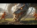 Giant Serpent Attacks Golden Dog Rescue Team S Impossible Mission ️