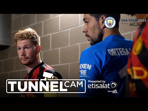 TUNNEL CAM! | Man City 2-1 Club America | Unseen tunnel and pitch action!