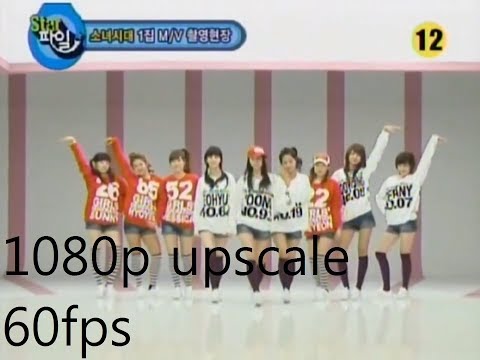 SNSD - Girls' Generation MV Behind the scenes Nov.2007 (1080p upscale) (60fps)