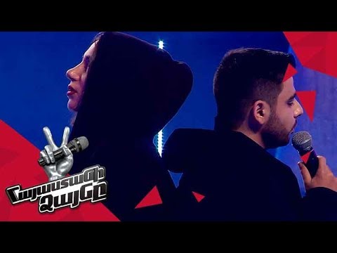 Anush vs Harutyun  sing ‘Если ты когда-нибудь меня простишь’ - Battle – The Voice of Armenia 4