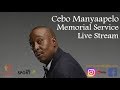 Funeral Service Of Cebo Clement Manyaapelo