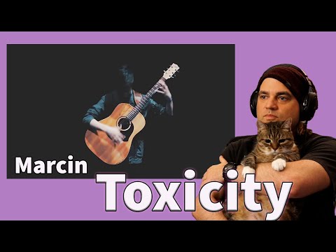 Marcin Patrzalek Reaction - Toxicity on One Acoustic Guitar -  (Fingerstyle System of a Down)