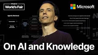 On AI and Knowledge — Pablo Castro, Distinguished Engineer & CVP for AI Knowledge, Microsoft