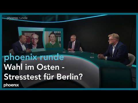 phoenix runde: Wahl im Osten – Stresstest für Berlin?