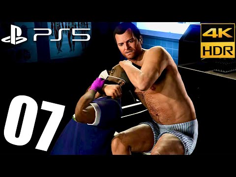 GTA 5 Enhanced Gameplay Walkthrough Part 7 ULTRA REALISTIC | PS5 4K 60FPS HDR |