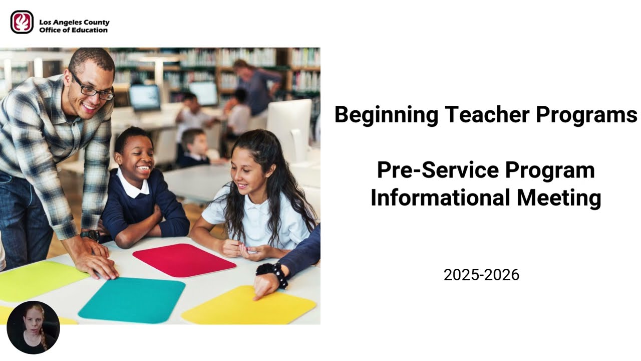 25-26 Pre Service Program Informational Video