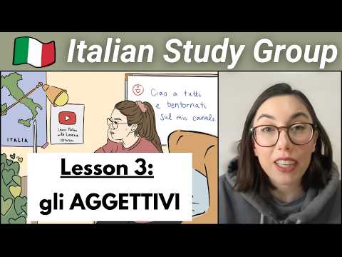 LESSON 3: ARTICLES - Italian Study Group 🇮🇹 (in Italian with subtitles)