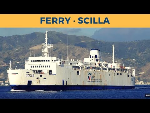 Arrival of ferry SCILLA in Villa San Giovanni (Rete Ferroviaria Italiana - RFI)