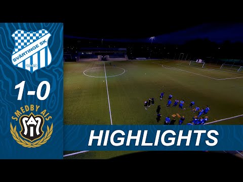 Svärtinge SK - Smedby AIS | Highlights | P 16-19 A