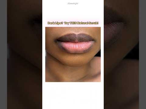 Dark Lips? Try This Natural Lip Scrub ✨  #shorts #lipscrubs #fyp #kpop #youtubeshorts #beauty #888