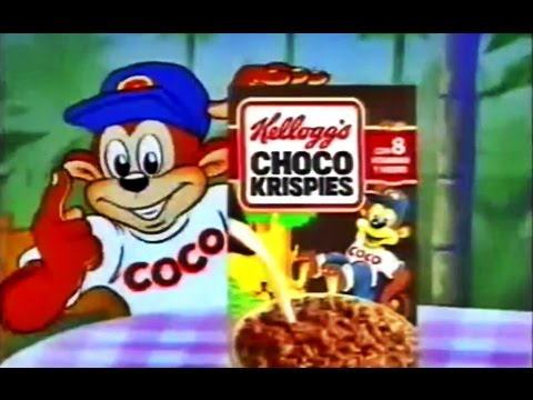 1994 Choco Krispies de Kelloggs, desayuno bombón - Publicidad España Anuncio Comercial