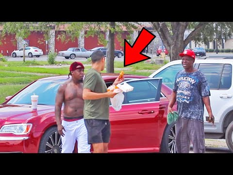 Eating Peoples Food prank!