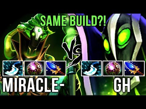 Miracle- vs GH-GOD - One Of The Best Rubick Players in Dota 2 - EPIC Battle - Dota 2