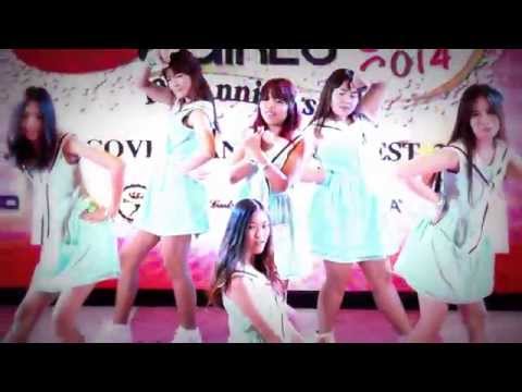 "Panda Run" cover "No No No" (A-Pink) @ audition "S-Cawaii! JK Cover Dance 2014"