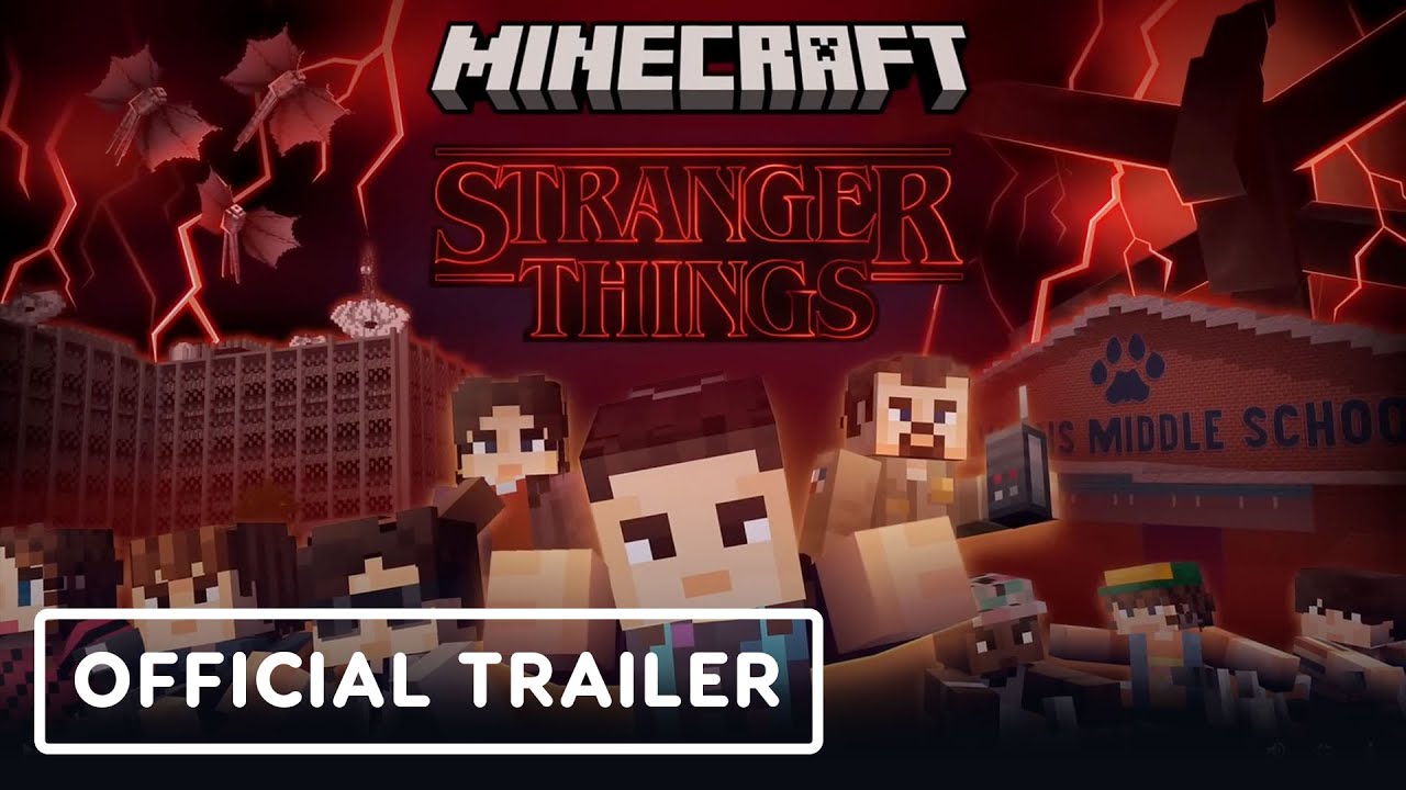 Minecraft x Stranger Things - Official DLC Launch Trailer