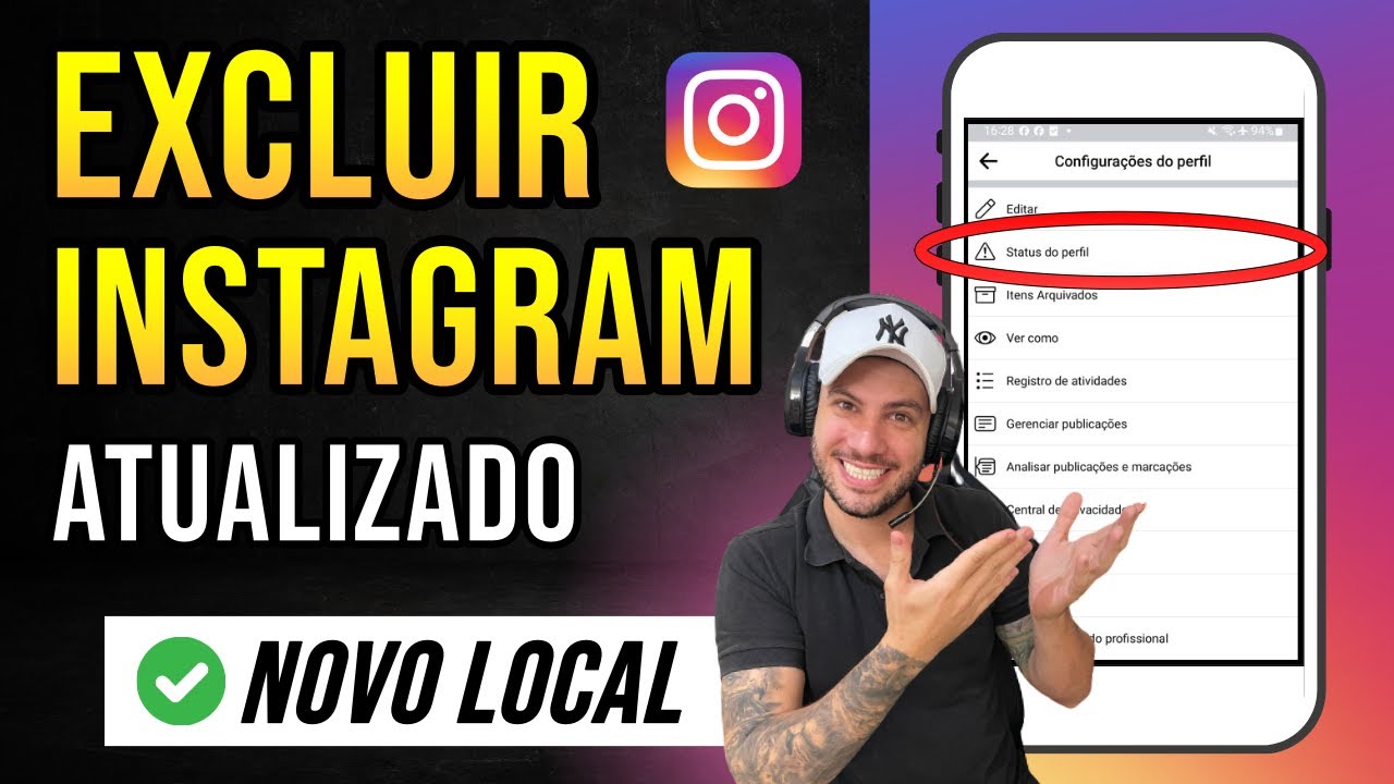COMO EXCLUIR CONTA DO INSTAGRAM (2024) Guia Completo