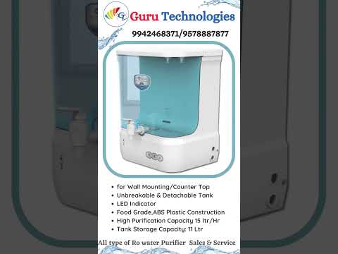 Guru activated carbon filters commercial water purifier, mod...
