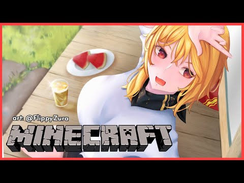 【Minecraft】grinding some Zombies in JP server【Kaela Kovalskia / hololive ID】