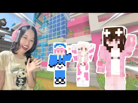 First Time to Atun & Momon's House in Minecraft! [Minecraft Indonesia]
