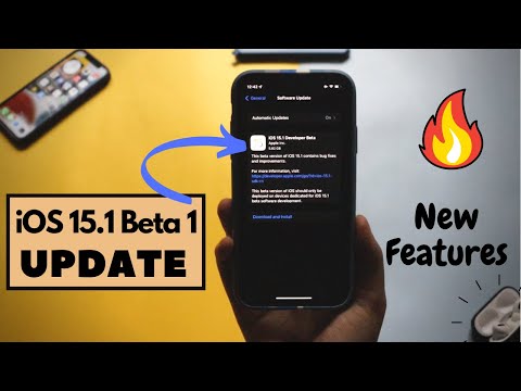iOS 15.1 Beta 1 Update on iPhone XR !