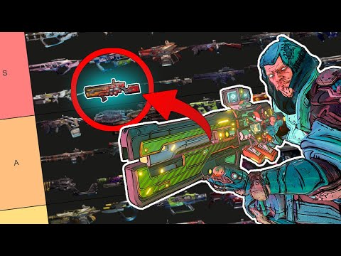 Ranking EVERY LEGENDARY WEAPON in Borderlands 3