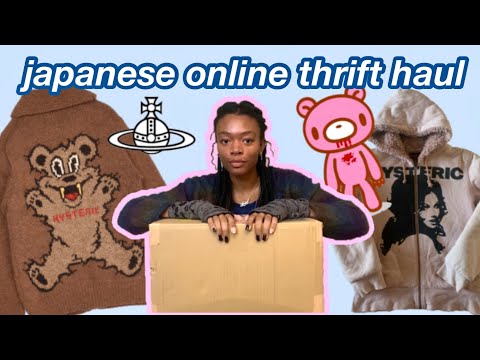 *HUGE* japanese online thrift haul and try on