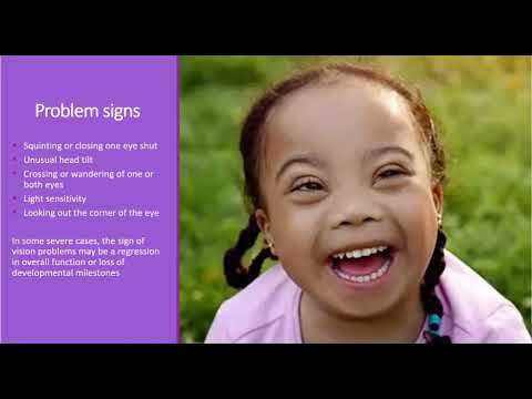 Watch video Down Syndrome and Vision