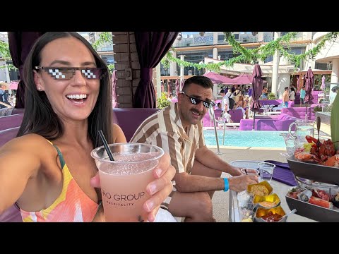 We go to a LAS VEGAS Pool Party (Marquee Dayclub Cabana & Tao)