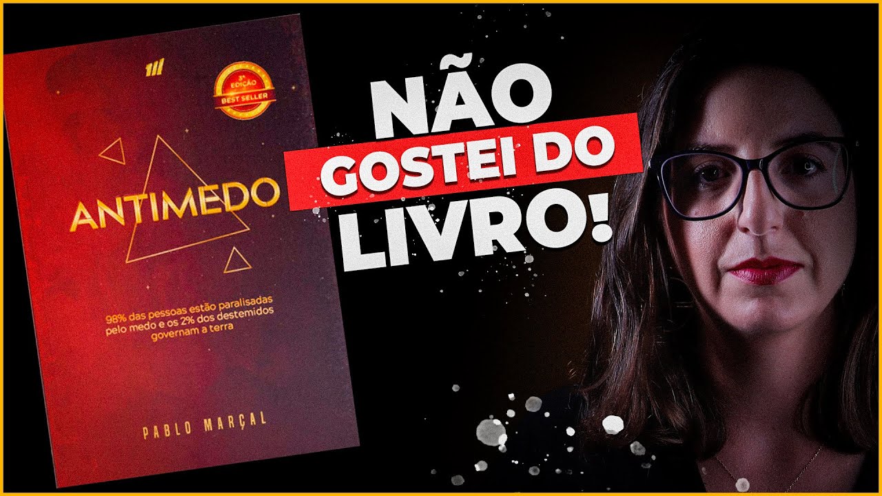 RESENHA DO LIVRO: ANTIMEDO - PABLO MARÇAL | SERA QUE VOCÊ PRECISA DESSE LIVRO?