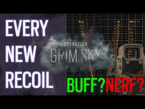 Every Recoil Change in Grim Sky | Rainbow Six Siege
