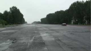 preview picture of video 'Mighty North Korean ten lane highway (DPRK)'