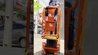 Veja a plataforma tesoura de 8 metros em ação