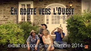 extrait En route vers l&#39;ouest - EP05 - Eddy Moura, Luc Tremblay et Véronique Labbé