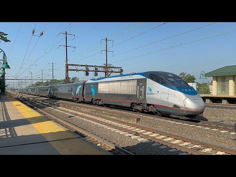 Amtrak & NJ Transit Northeast Corridor Action @ Rahway, NJ (8/15/25)