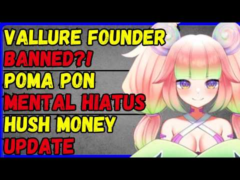 VAllure Vtuber YT ban for ASMR, Poma pon mental break,