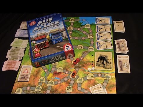 Jeremy Reviews It... - Auf Achse Board Game Review - Spiel des Jahres 1987 - YouTube