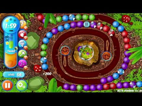 Woka Woka: Marble Shooter - Level 54