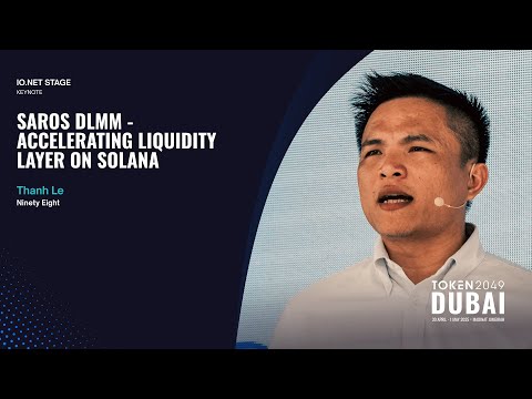 Saros DLMM - Accelerating liquidity layer on Solana  - TOKEN2049 Dubai 2025