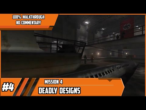 Return to Castle Wolfenstein Walkthrough (100%) - Mission 4: Deadly Designs