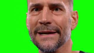 CM Punk "I'm not here to make friends, I'm here to make money" green screen