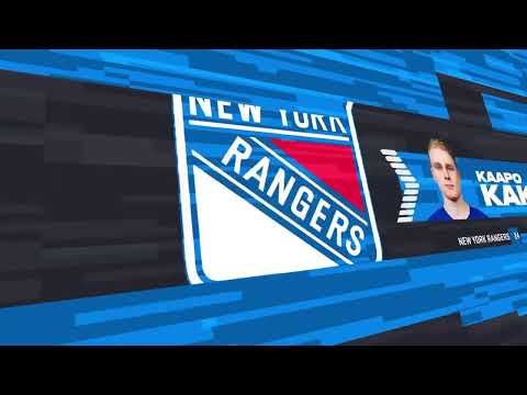 January 10,2022 New York Rangers Vs. Los Angeles NHL 22 GM Connected Hockey League