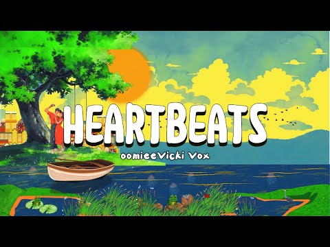Heartbeats - oomiee ft. Vicki Vox | Feel the Rhythm with Every Beat [Lyrics Video]
